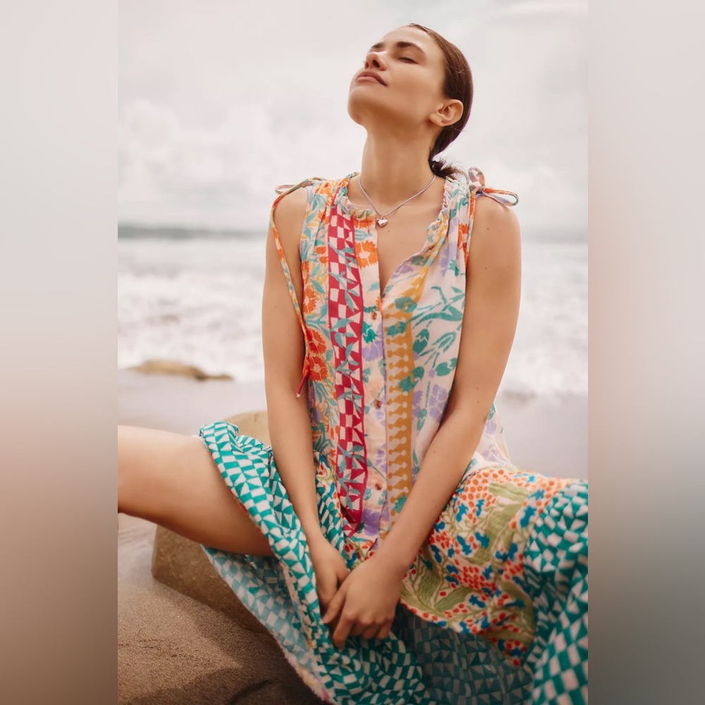 Ellen Merchant for Anthropologie Maxi Dress